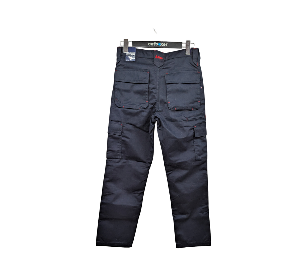 Lee Cooper LCPNT206 Arbeitshose Herren Cargo W30 L29 Marine – 59