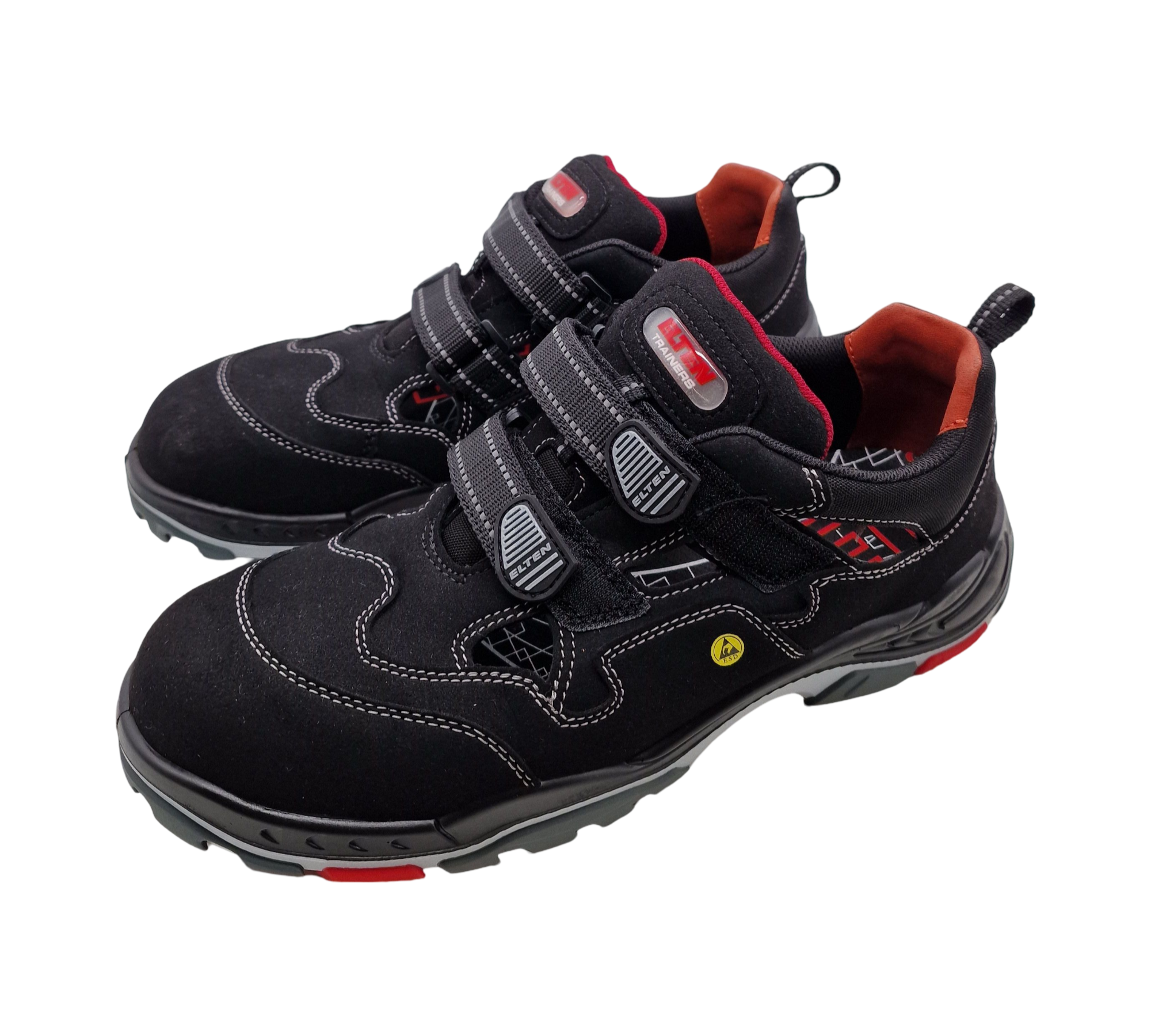 ELTEN SCOTT ESD S1P Sicherheitsschuhe Herren Gr. 47 Schwarz
