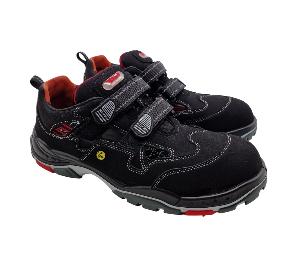 ELTEN SCOTT ESD S1P Sicherheitsschuhe Herren Gr. 47 Schwarz