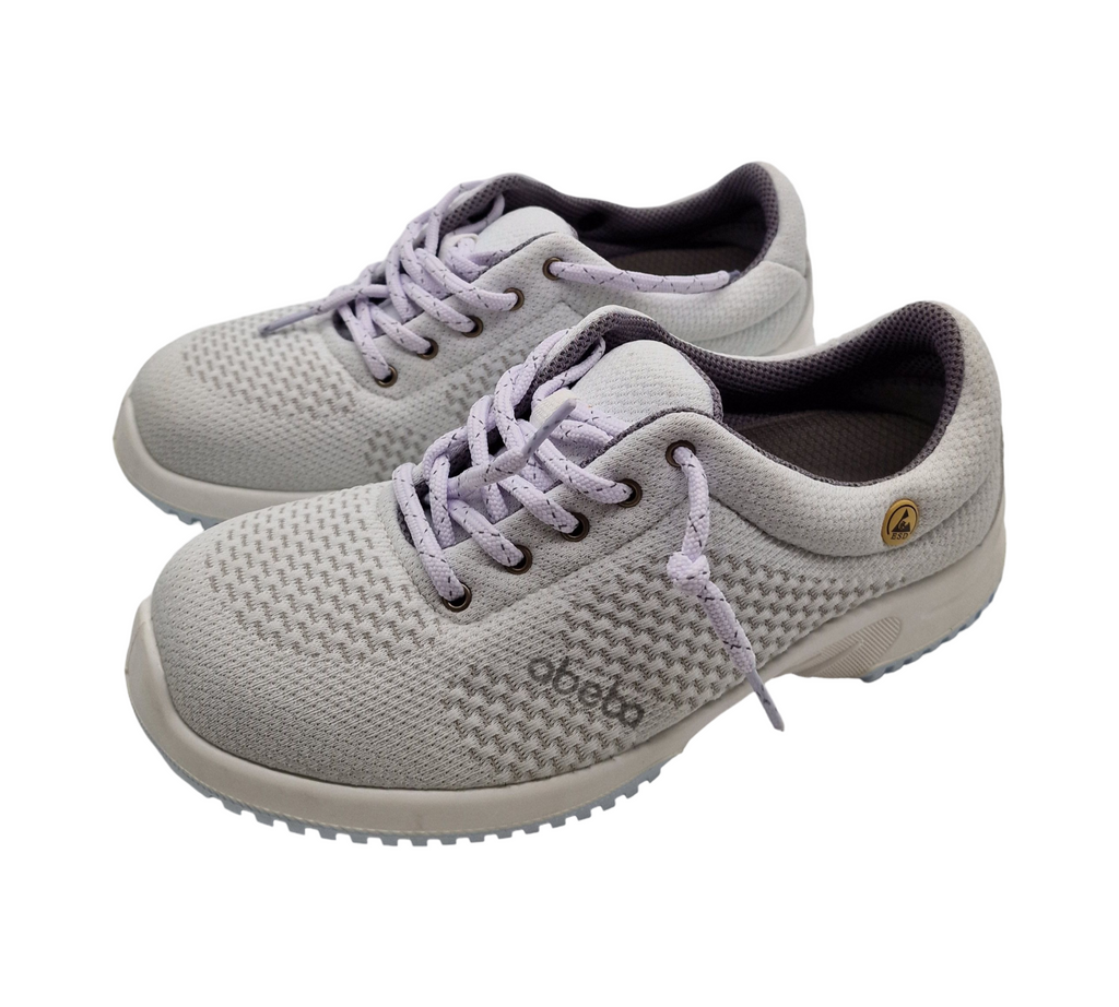 ABEBA 31772 Halbschuh ESD Berufsschuh Arbeitsschuh Gr. 38 Weiß