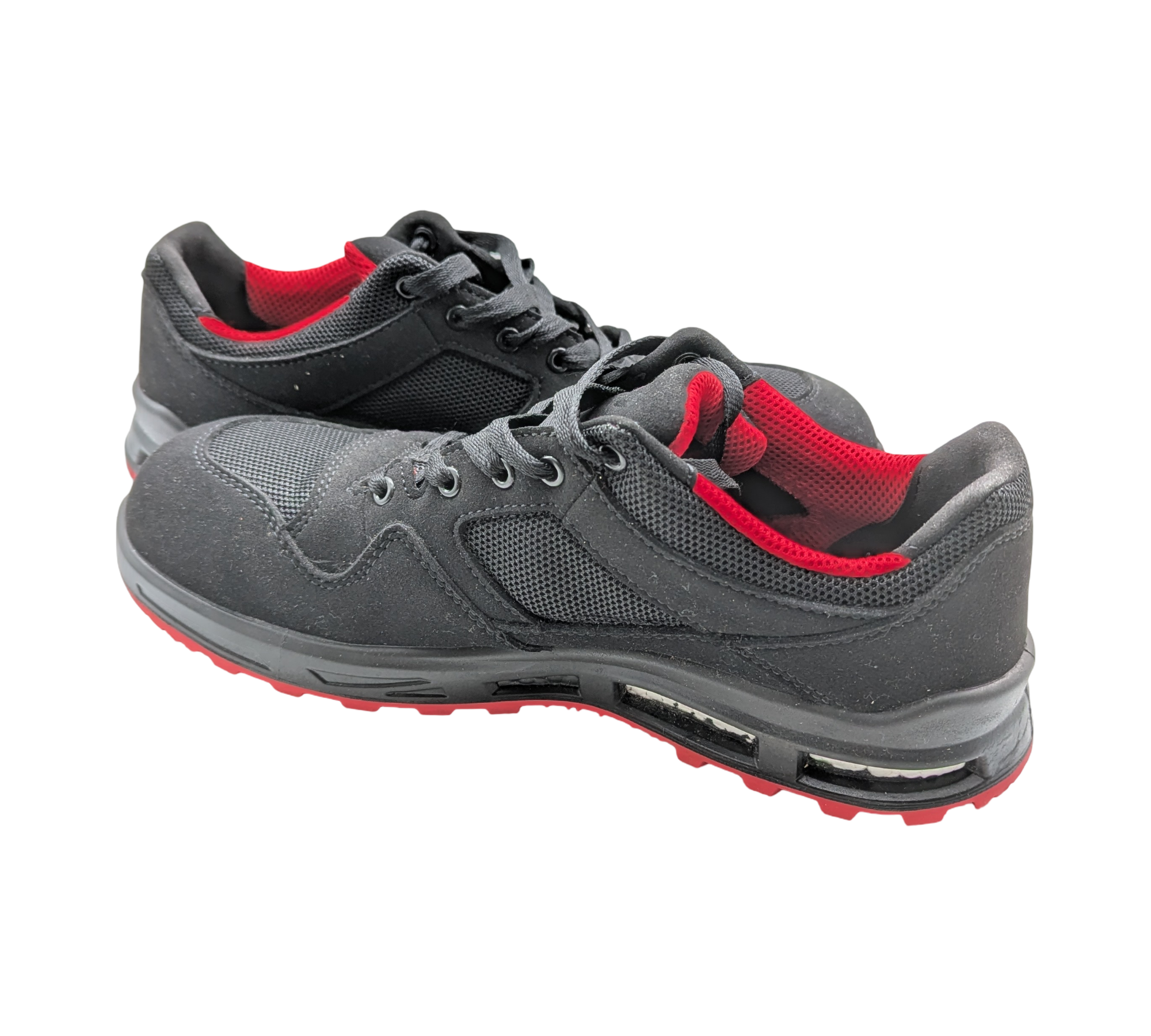 ELTEN LAKERS XXT S1P Sicherheitsschuhe Gr. 45 Schwarz-Rot