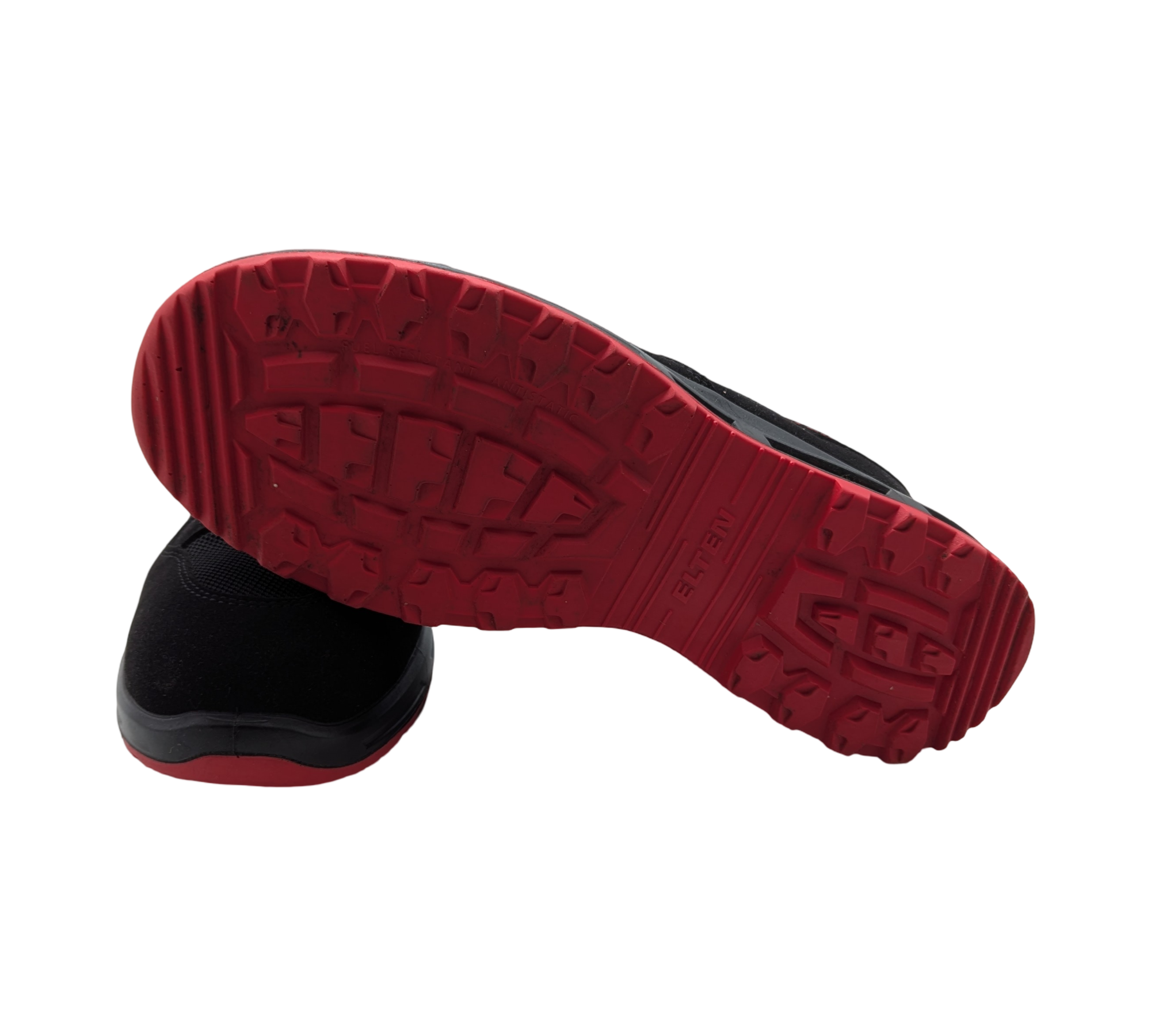 ELTEN LAKERS XXT S1P Sicherheitsschuhe Gr. 45 Schwarz-Rot