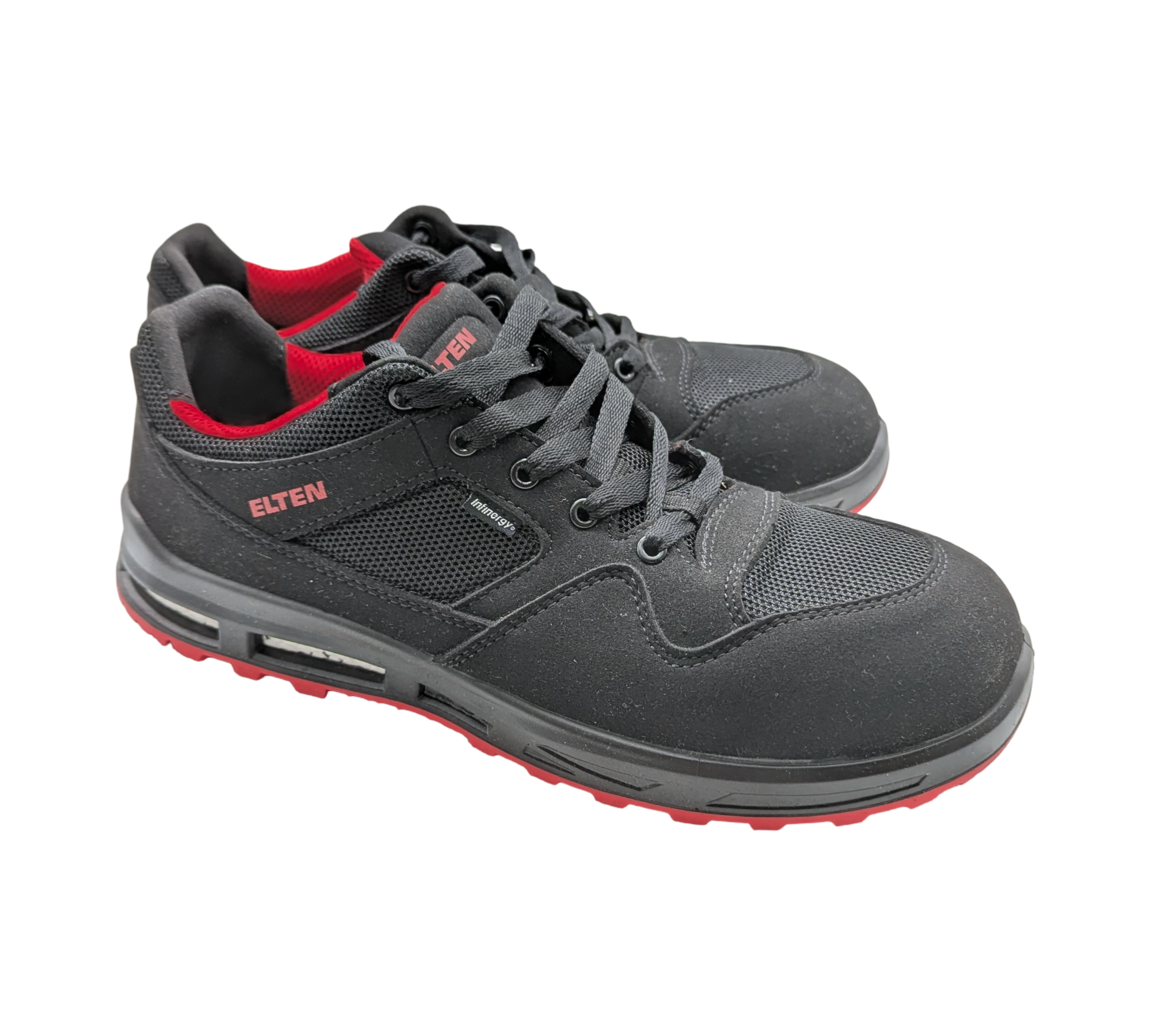 ELTEN LAKERS XXT S1P Sicherheitsschuhe Gr. 45 Schwarz-Rot