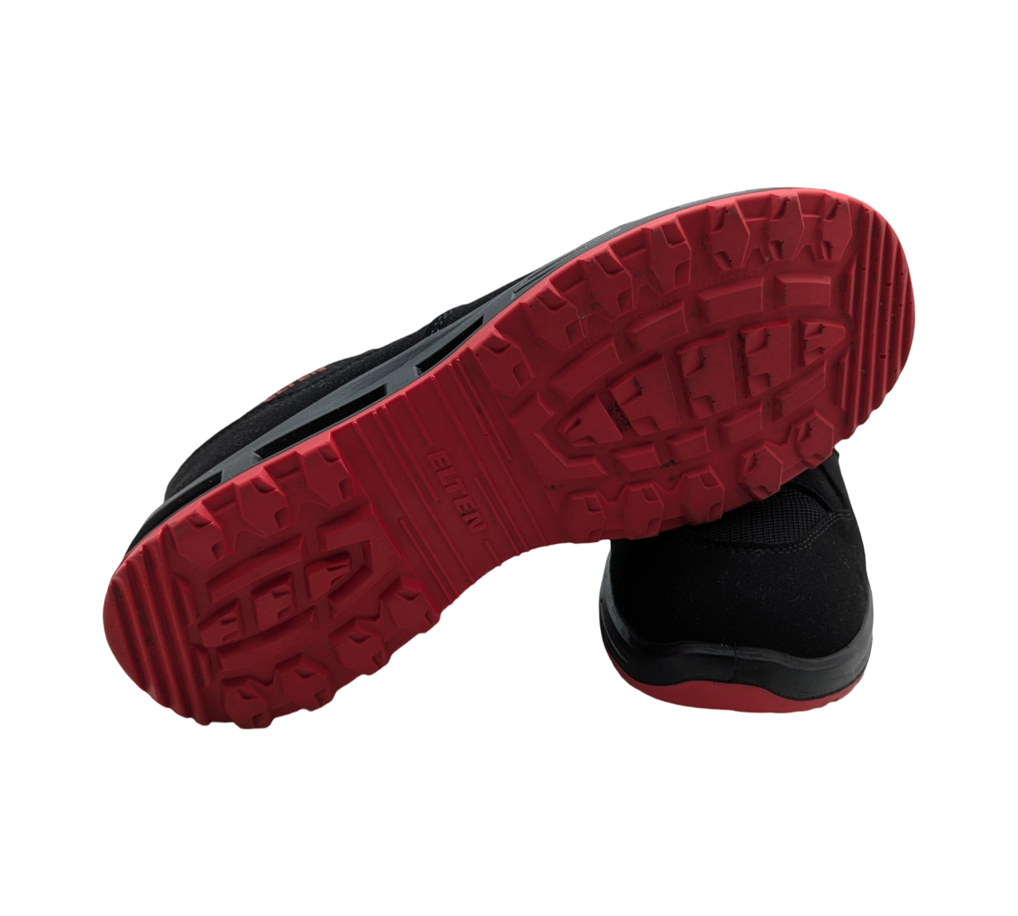 ELTEN LAKERS XXT S1P Sicherheitsschuhe Gr. 45 Schwarz-Rot
