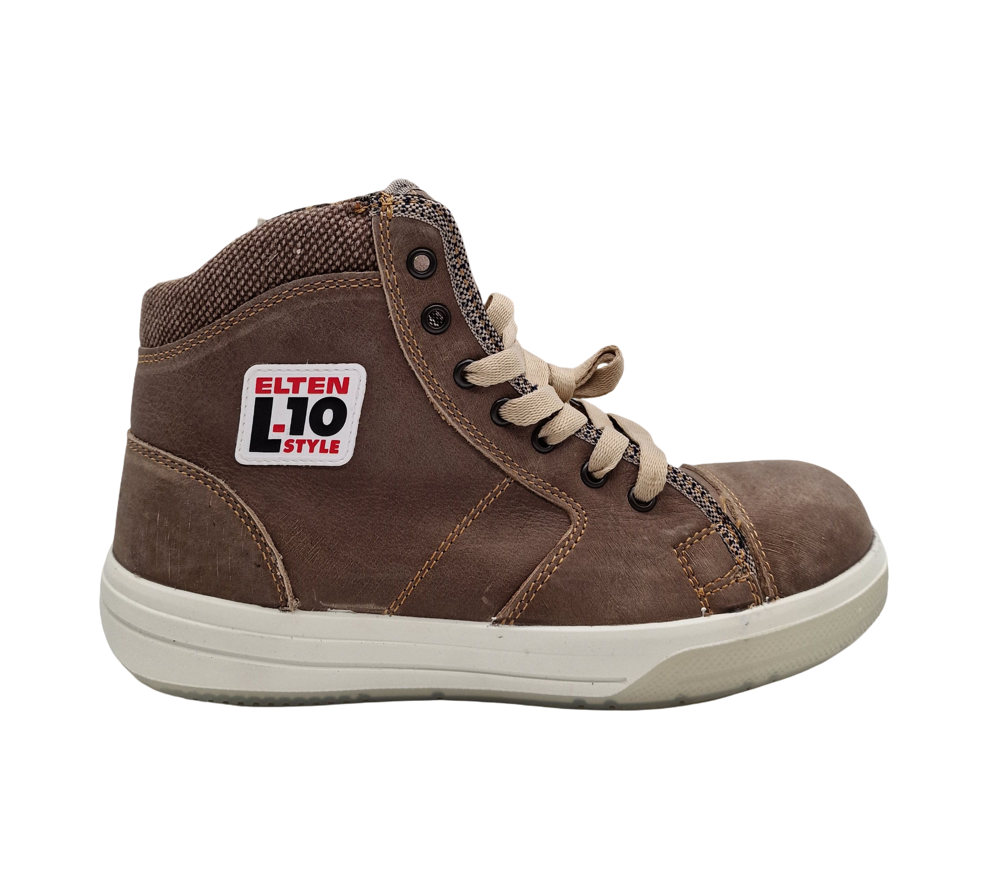 ELTEN EMOTION ESD S3 Sicherheitsschuhe Leder Gr. 40 Braun