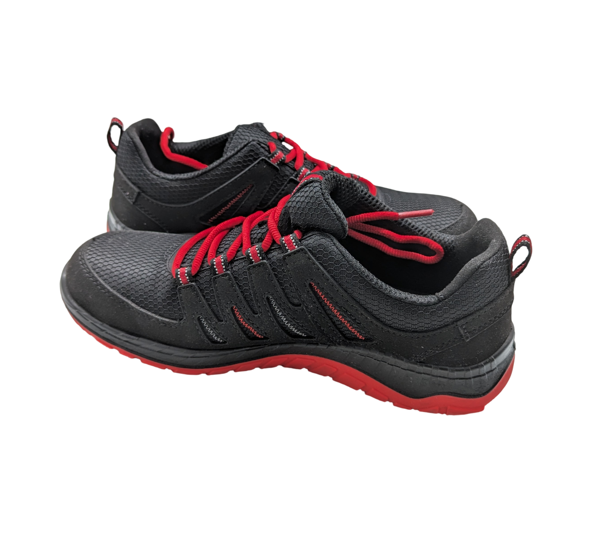 ELTEN MADDOX Low ESD S3 Sicherheitsschuhe Gr. 41 Schwarz-Rot