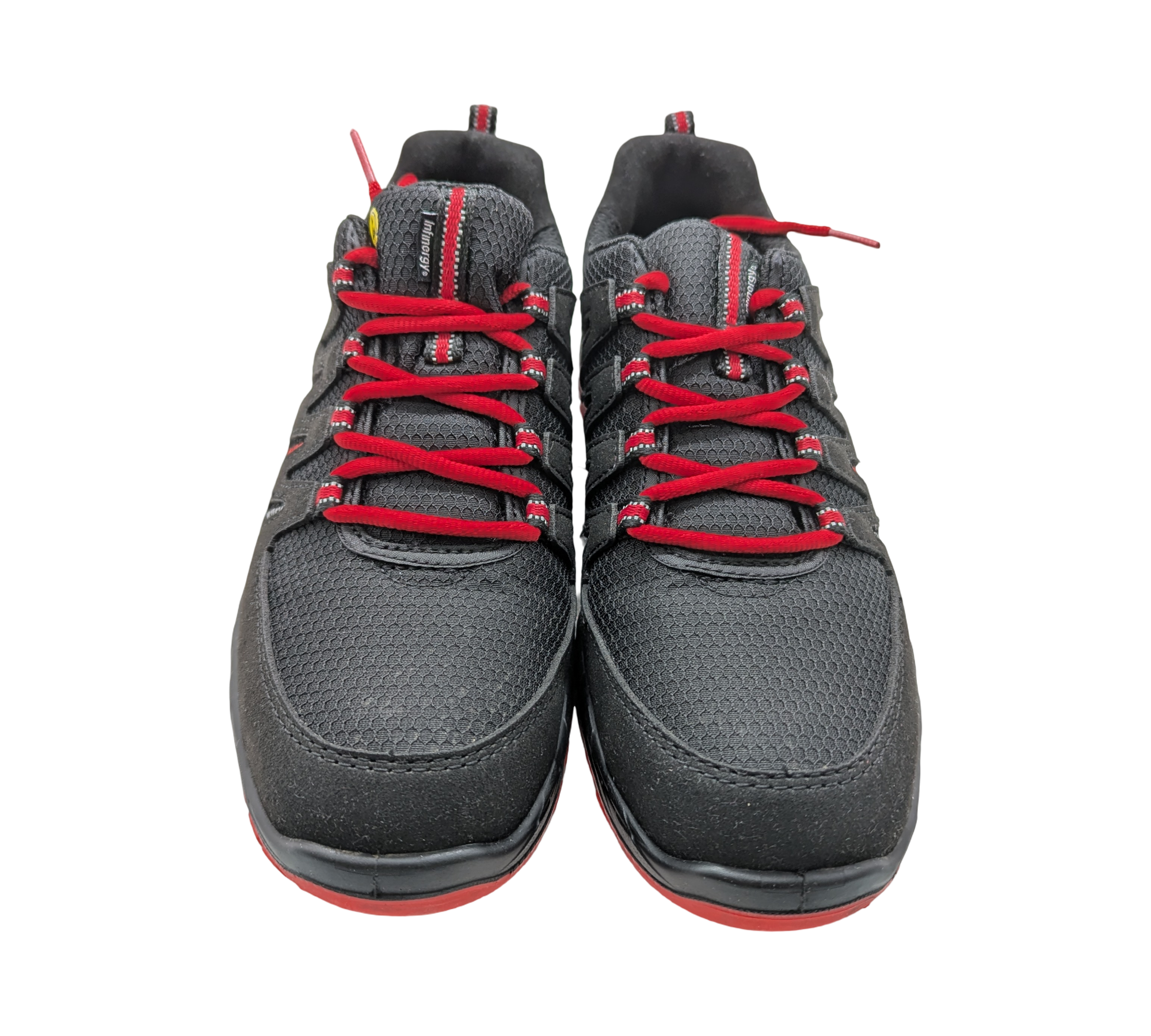ELTEN MADDOX Low ESD S3 Sicherheitsschuhe Gr. 41 Schwarz-Rot