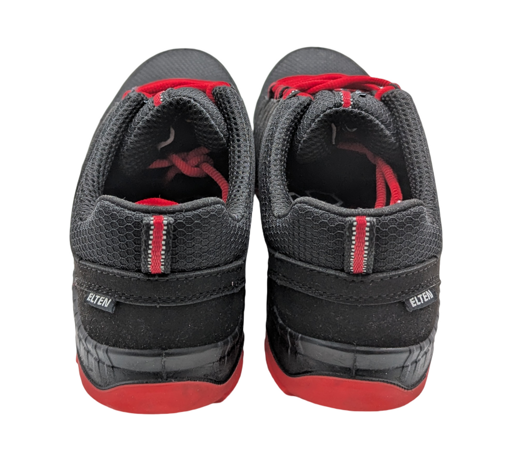 ELTEN MADDOX Low ESD S3 Sicherheitsschuhe Gr. 41 Schwarz-Rot