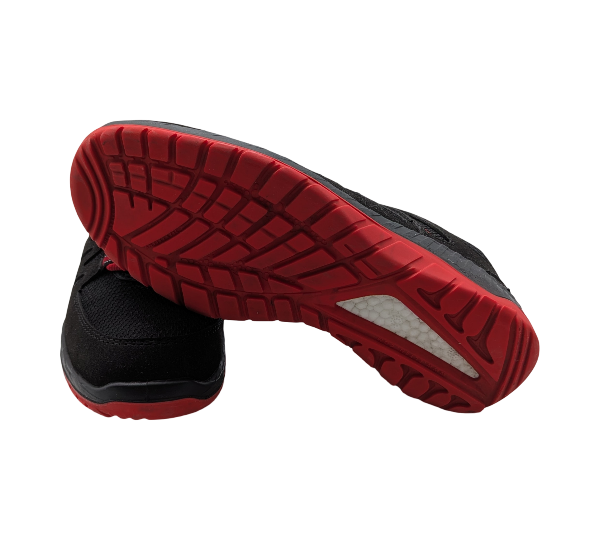 ELTEN MADDOX Low ESD S3 Sicherheitsschuhe Gr. 41 Schwarz-Rot