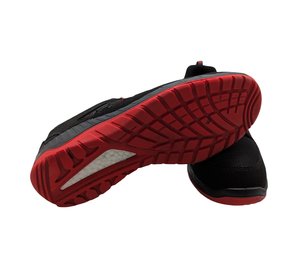 ELTEN MADDOX Low ESD S3 Sicherheitsschuhe Gr. 41 Schwarz-Rot