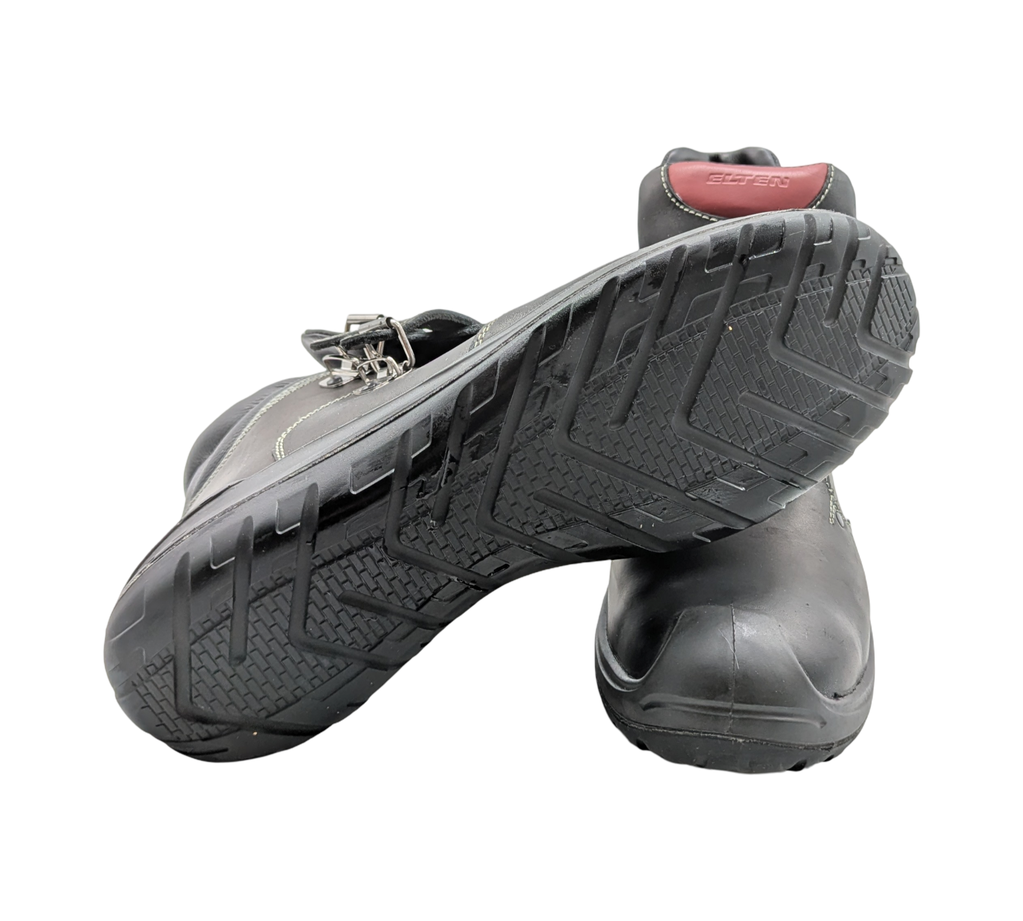 ELTEN ANDERSON Roof S3 HI Sicherheitsschuhe Herren Gr. 48 Schwarz-Rot