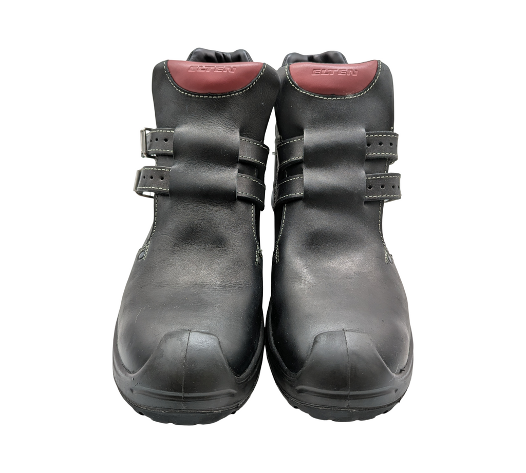 ELTEN ANDERSON Roof S3 HI Sicherheitsschuhe Herren Gr. 48 Schwarz-Rot