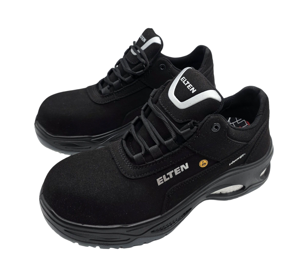 ELTEN MILOW Low ESD S2 Sicherheitsschuhe Gr. 40 Schwarz
