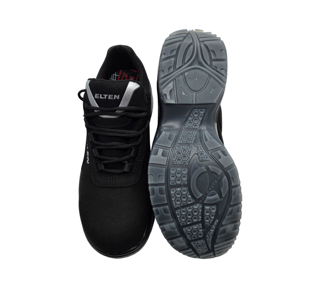 ELTEN MILOW Low ESD S2 Sicherheitsschuhe Gr. 40 Schwarz