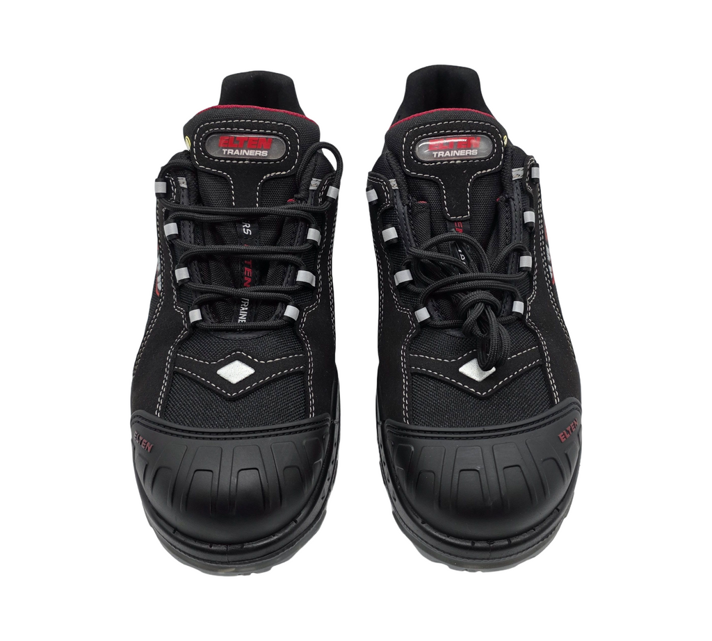 ELTEN SENEX Pro ESD S3 Sicherheitsschuhe Herren Gr. 43 Schwarz-Rot
