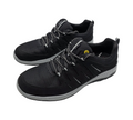 ELTEN MADDOX Low ESD S3 Sicherheitsschuhe Herren Gr. 46 Schwarz-Grau
