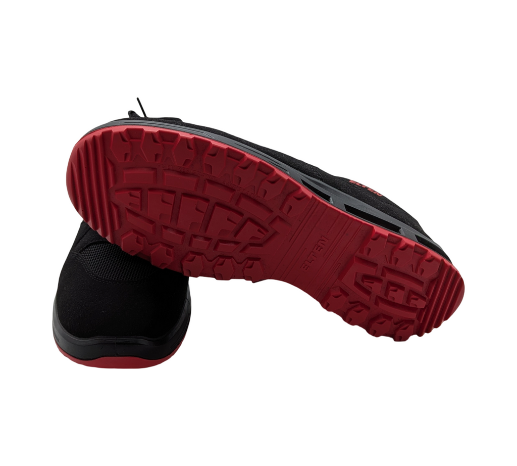 ELTEN LAKERS XXT S1P Sicherheitsschuhe Gr. 47 Schwarz-Rot