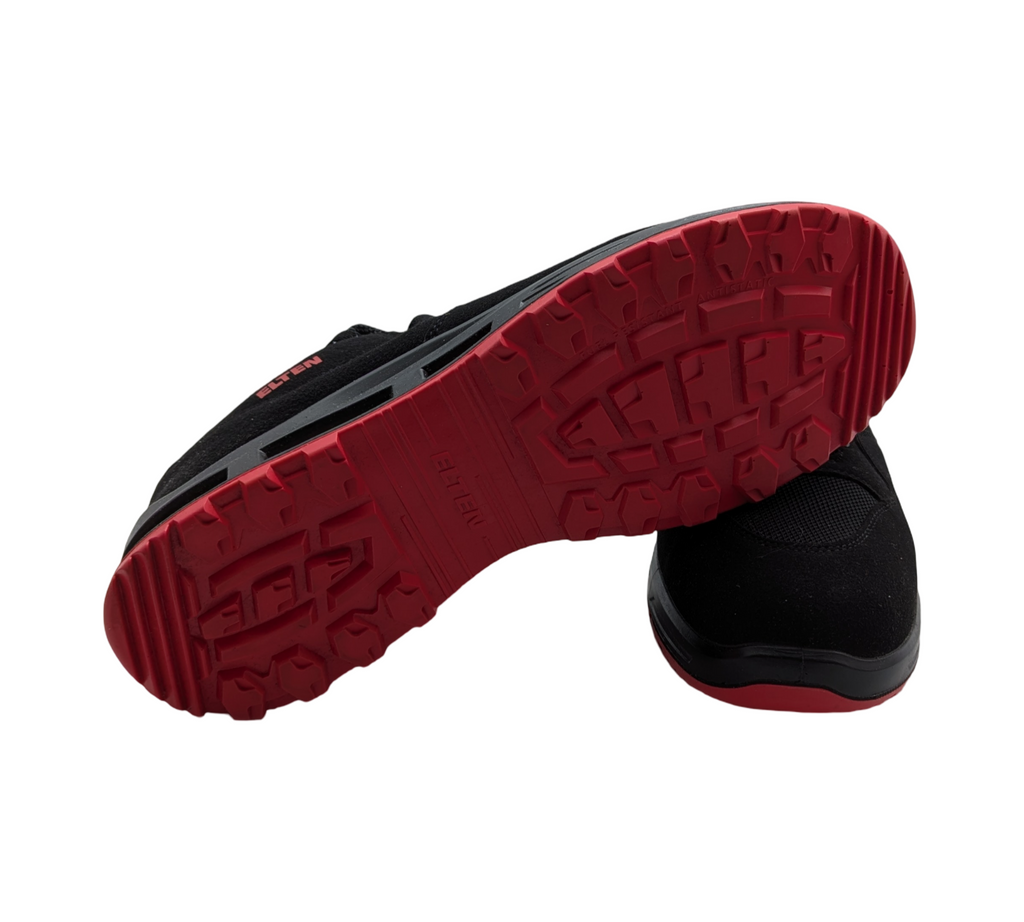 ELTEN LAKERS XXT S1P Sicherheitsschuhe Gr. 47 Schwarz-Rot