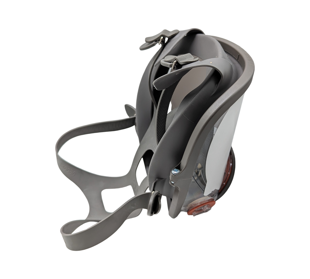 3M 6800M Vollgesichtsmaske, Wiederverwendbar, Mittlere Größe, Grau M