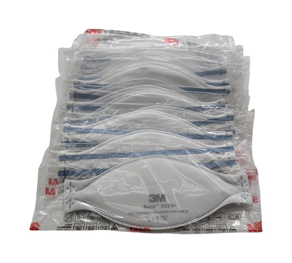 3M Aura 9320+ FFP2 Partikelmaske ohne Ventil 20 Masken