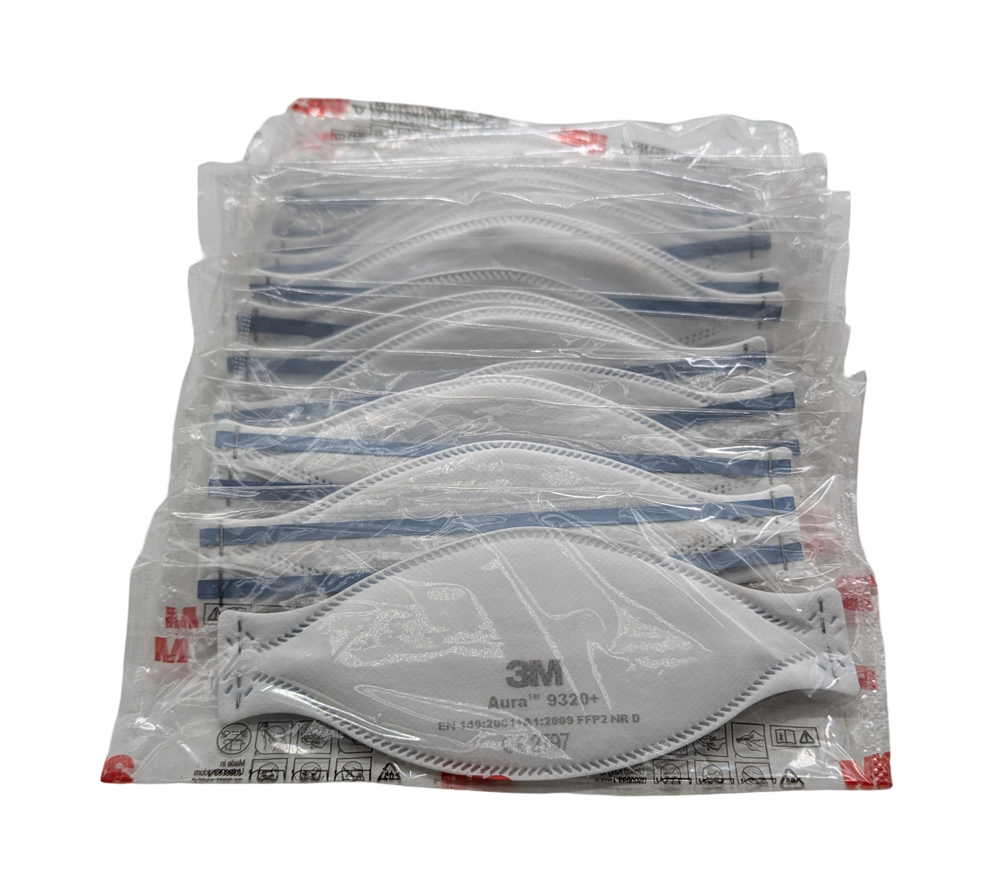 3M Aura 9320+ FFP2 Partikelmaske ohne Ventil 20 Masken