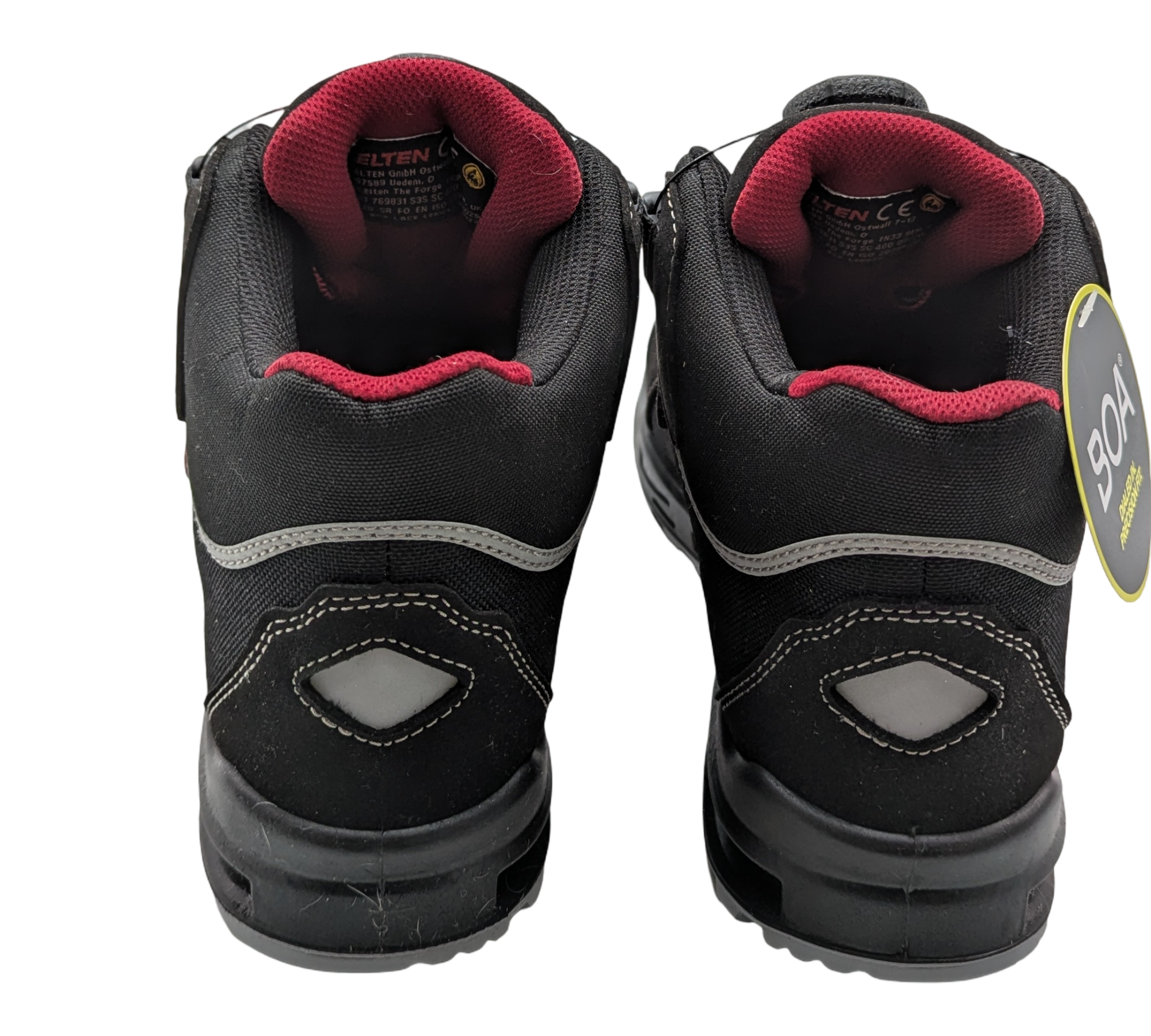 ELTEN SANDER XXT Pro S3 Sicherheitsschuhe Gr. 43 Schwarz-Rot