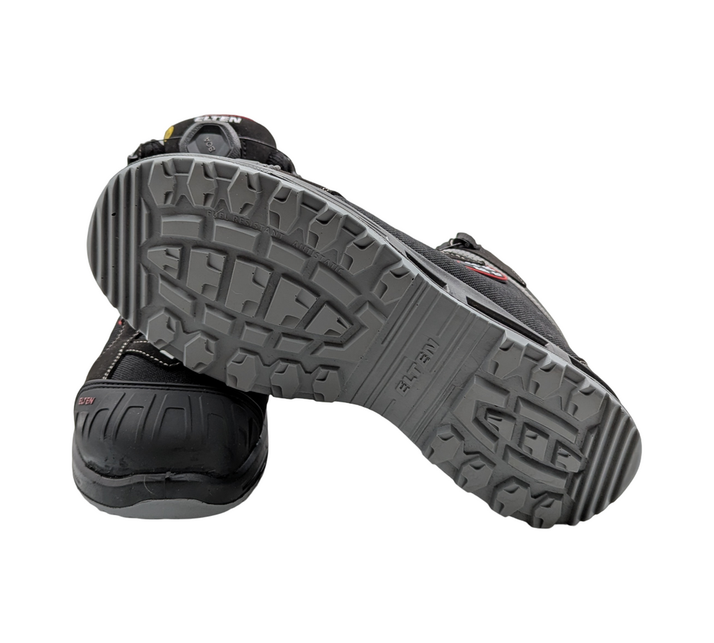 ELTEN SANDER XXT Pro S3 Sicherheitsschuhe Gr. 43 Schwarz-Rot