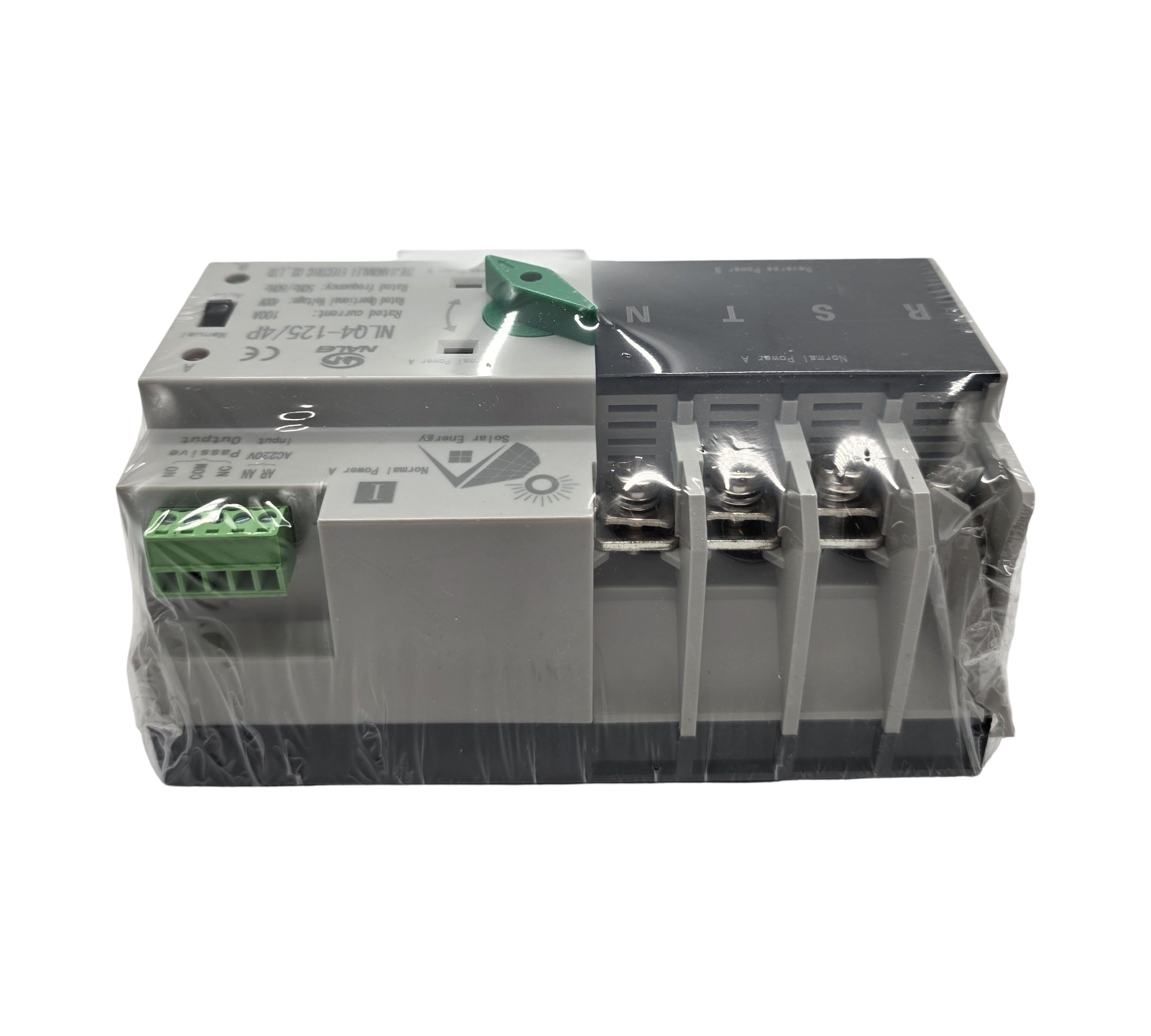 Dual Power Transferschalter ATS 4P 100A AC400V Hutschiene Netzumschalter