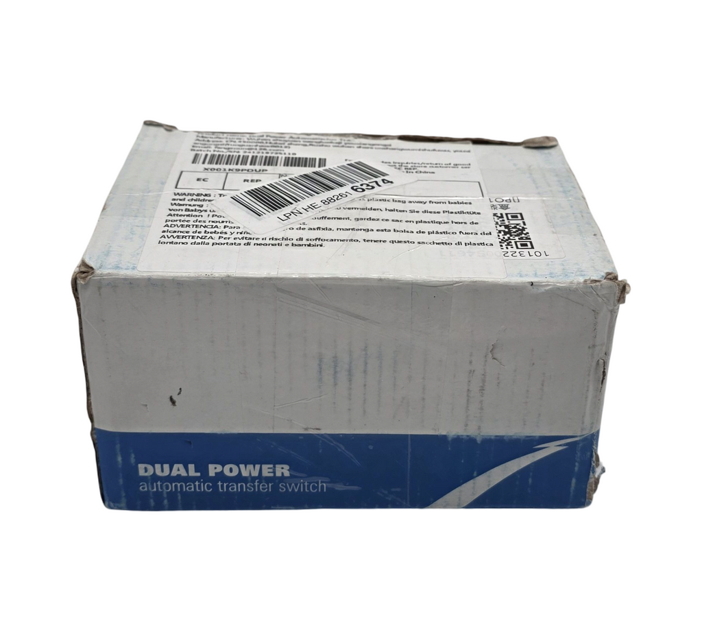 Dual Power Transferschalter ATS 4P 100A AC400V Hutschiene Netzumschalter