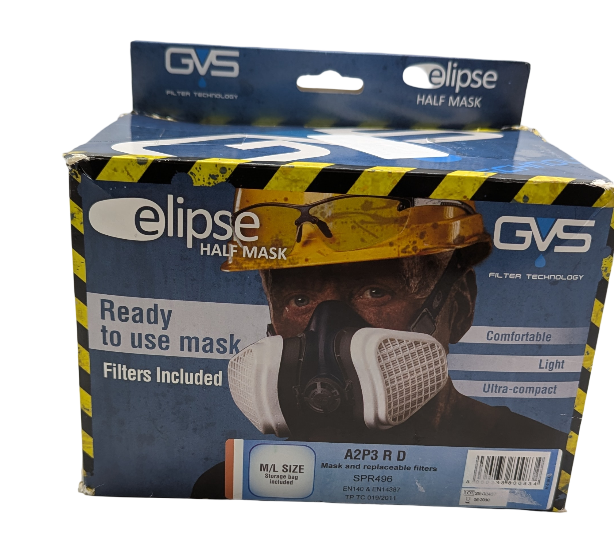 GVS SPR496 Elipse Maske A2P3 Filter Gr. M/L