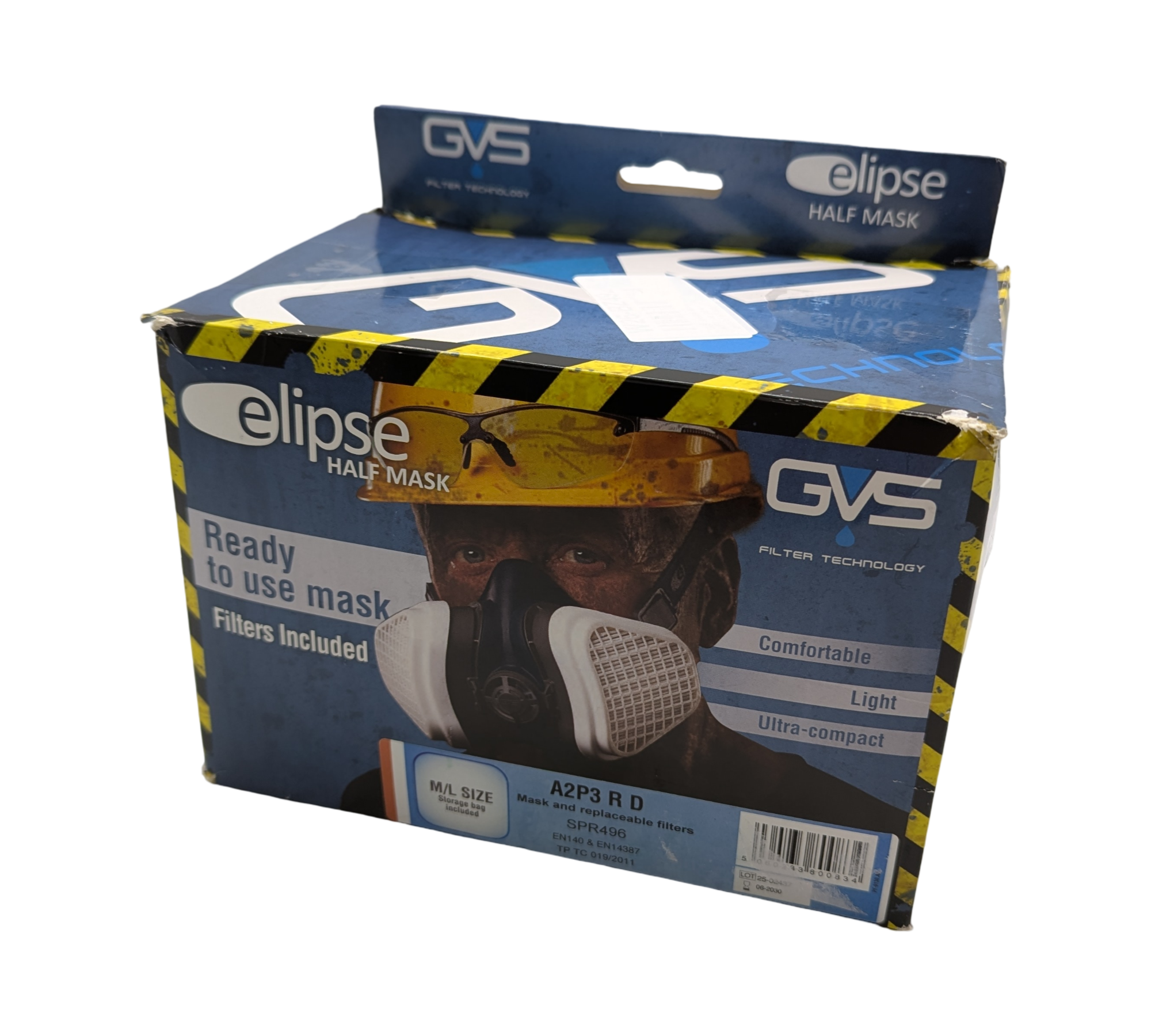 GVS SPR496 Elipse Maske A2P3 Filter Gr. M/L