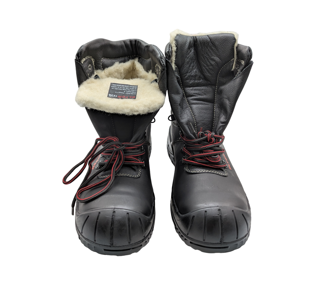 ELTEN Renzo Winter S3S CI Sicherheitsschuhe Leder Gr. 45 Schwarz