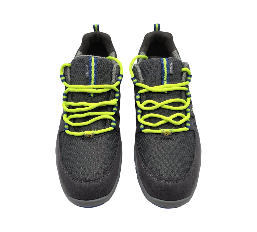 ELTEN MADDOX Low ESD S1P Sicherheitsschuhe Gr. 41 Grau-Blau