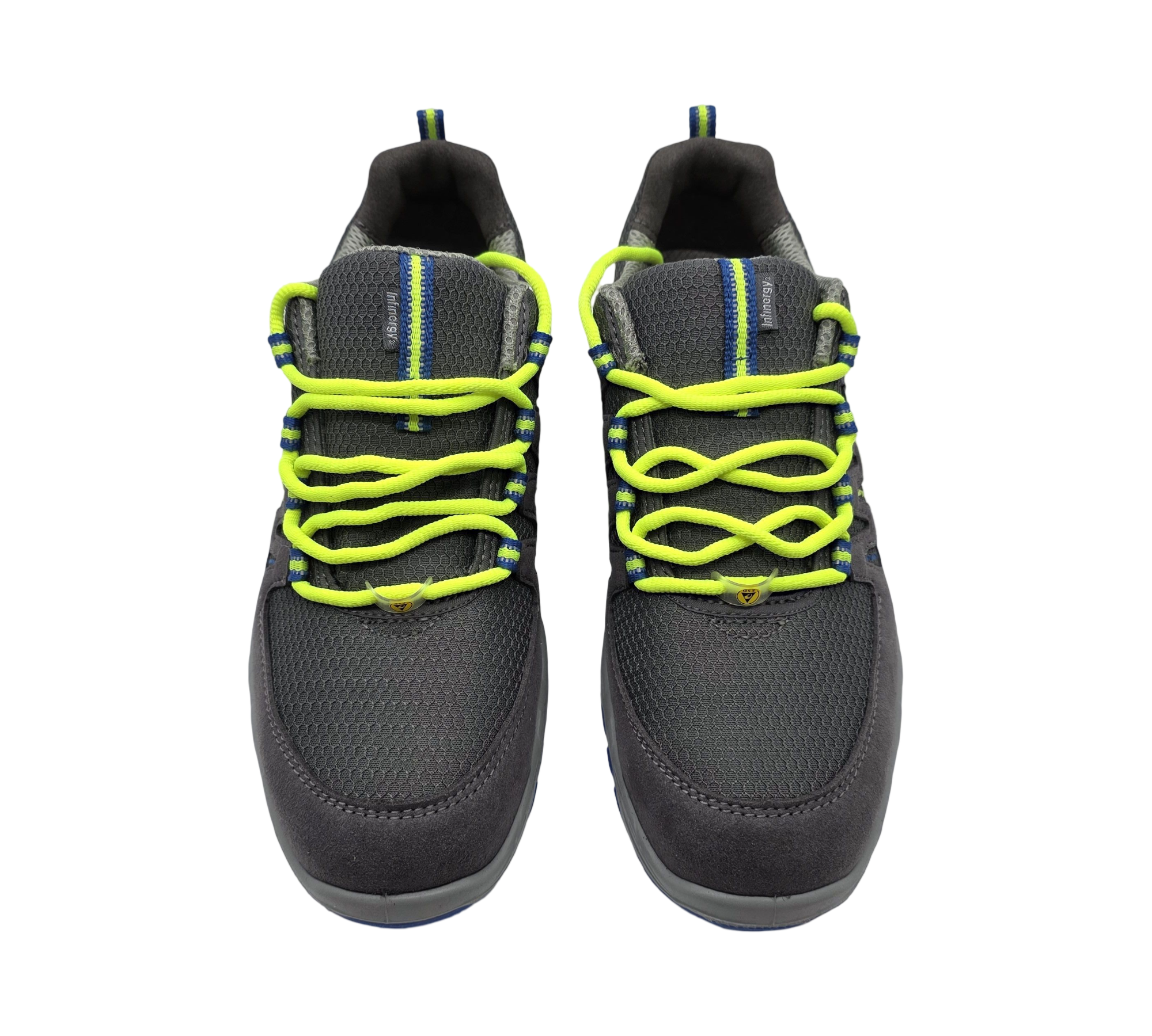 ELTEN MADDOX Low ESD S1P Sicherheitsschuhe Gr. 41 Grau-Blau