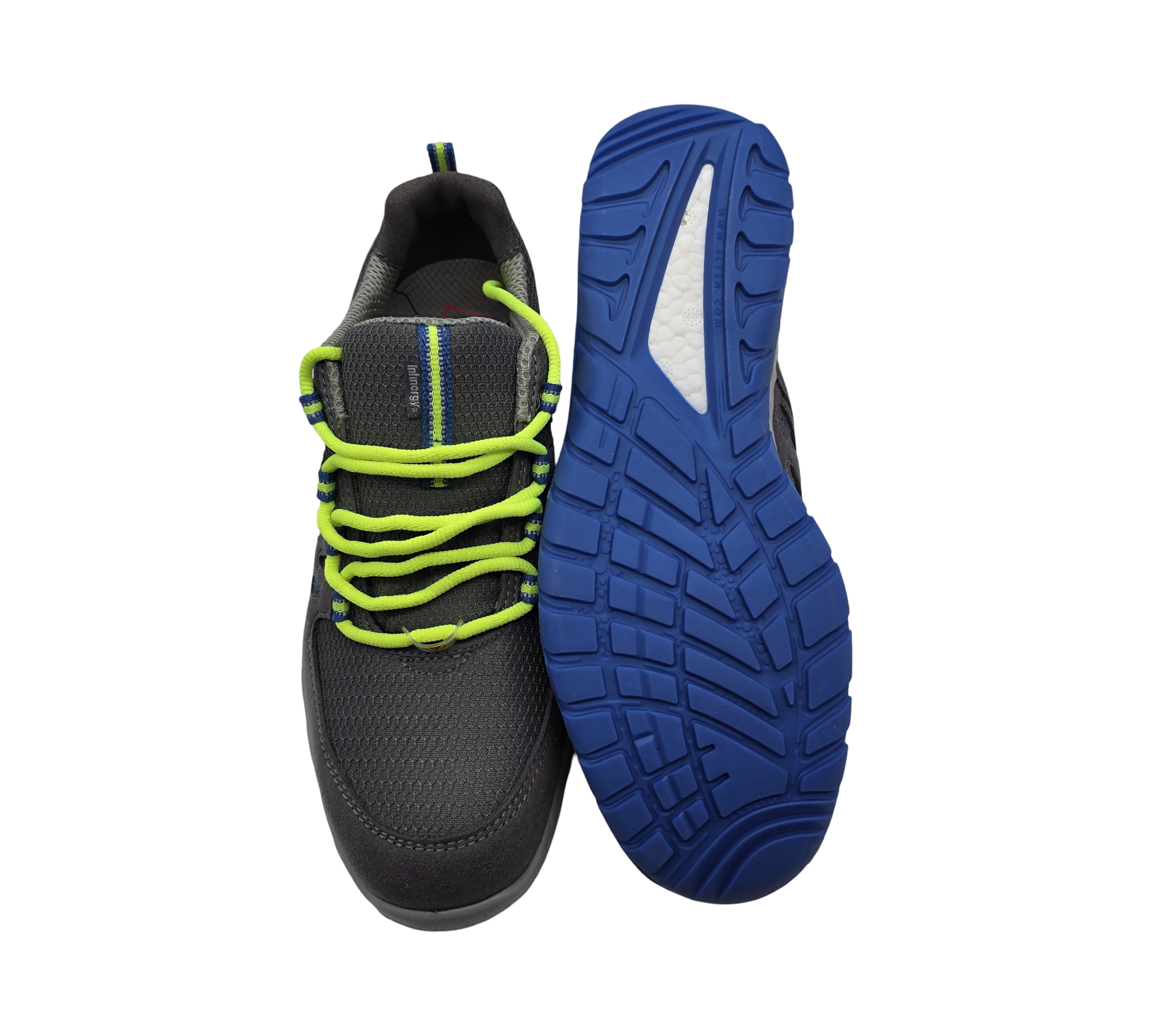 ELTEN MADDOX Low ESD S1P Sicherheitsschuhe Gr. 41 Grau-Blau