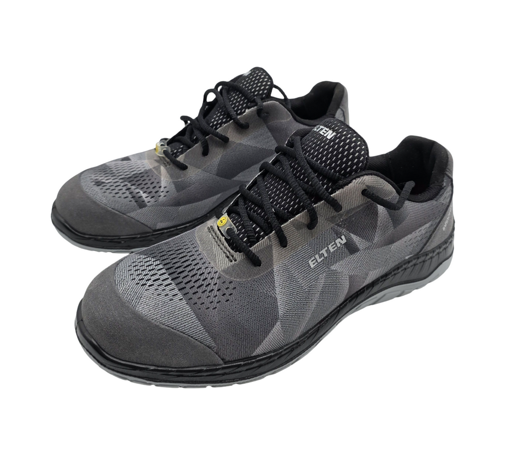 ELTEN LANDON grey Low ESD S1 Sicherheitsschuhe Gr. 41 Grau