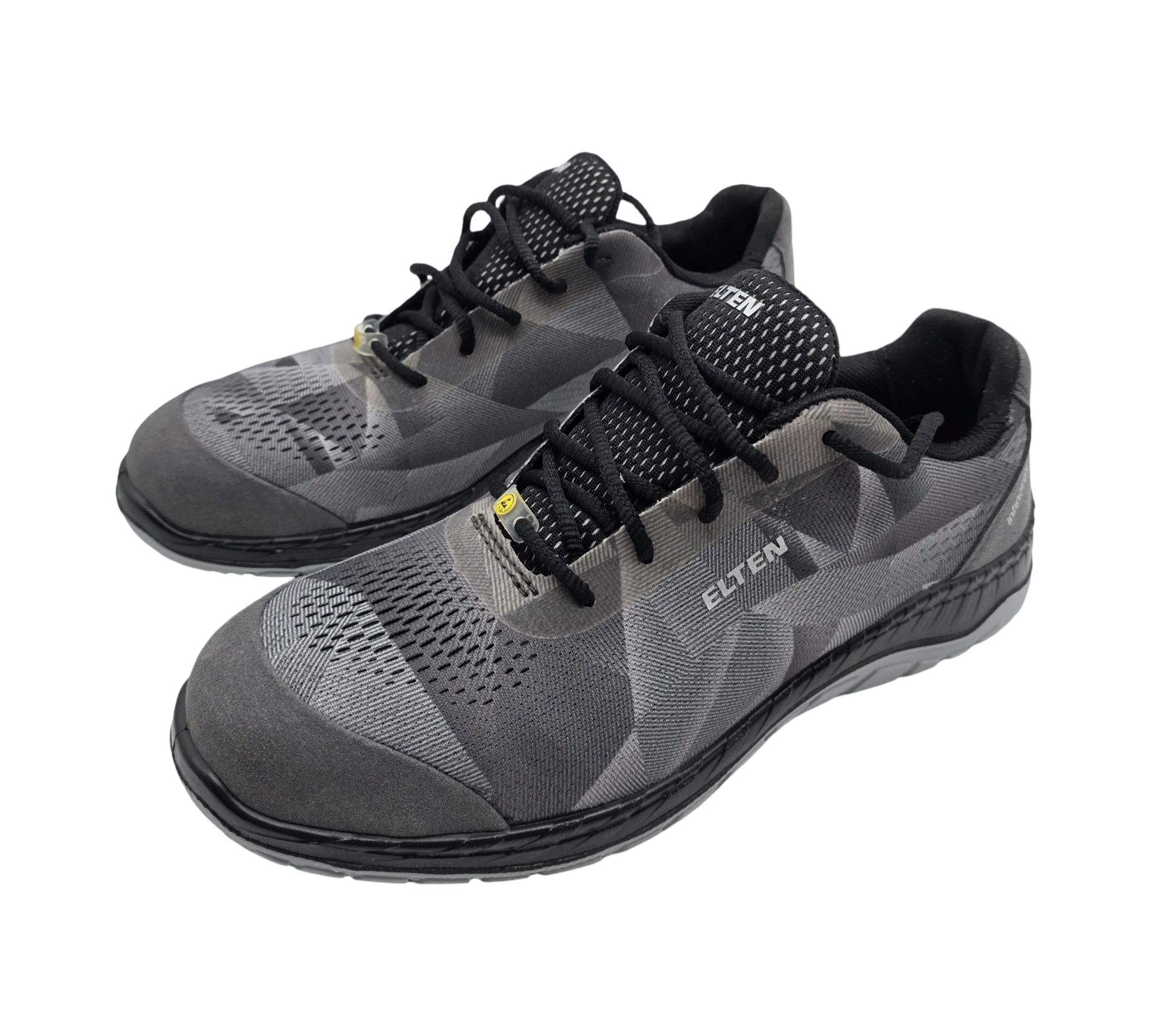 ELTEN LANDON grey Low ESD S1 Sicherheitsschuhe Gr. 41 Grau