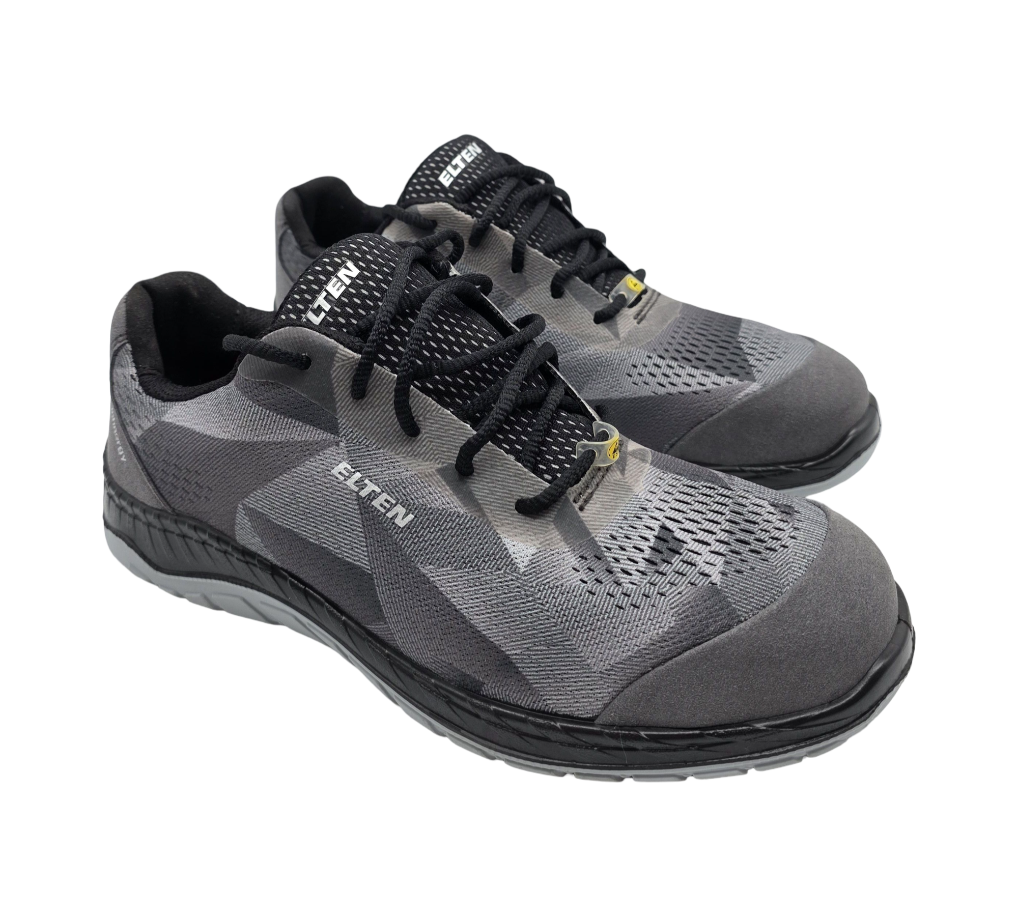 ELTEN LANDON grey Low ESD S1 Sicherheitsschuhe Gr. 41 Grau