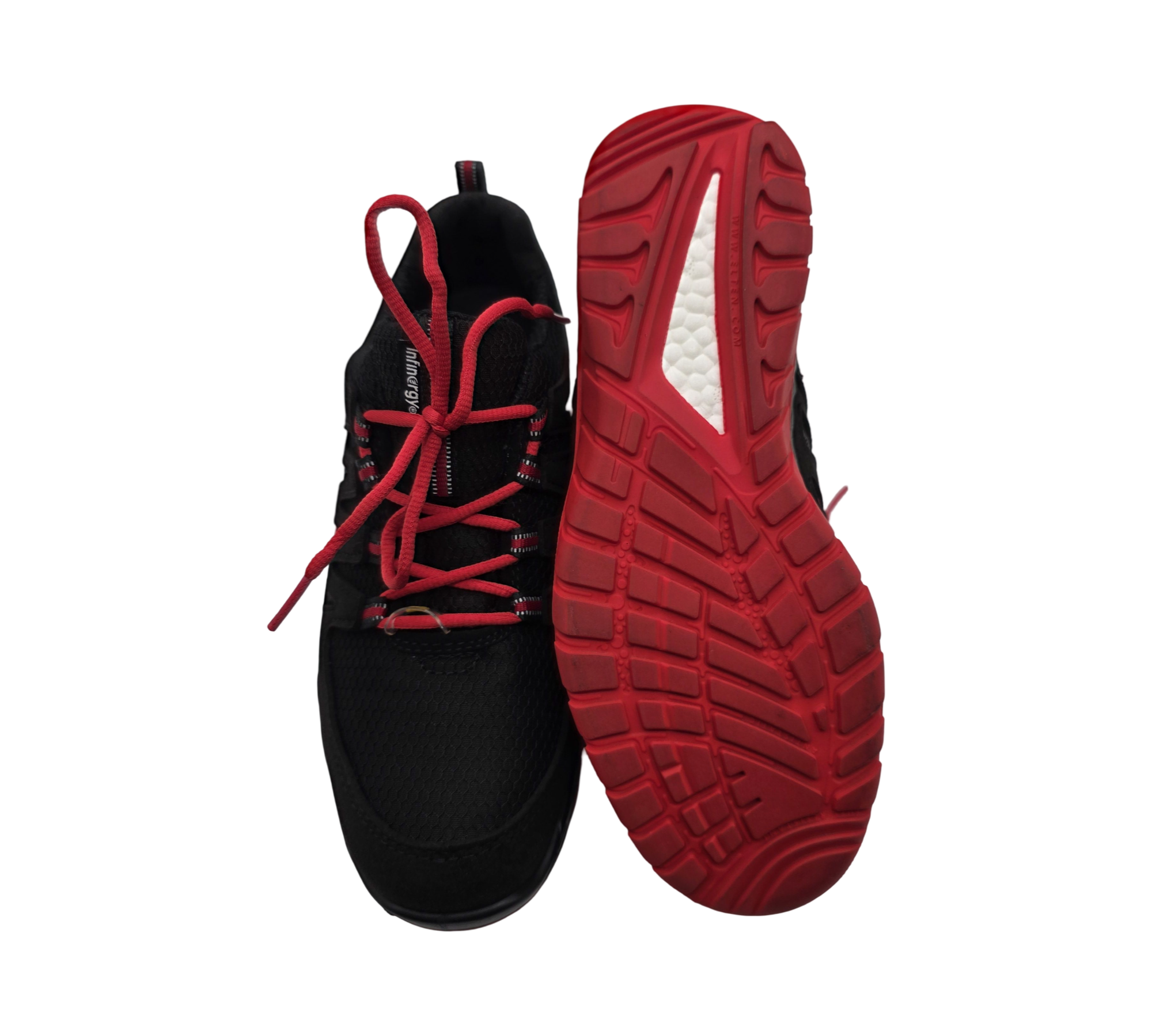 ELTEN MADDOX Low ESD S3 Sicherheitsschuhe Gr. 37 Schwarz-Rot