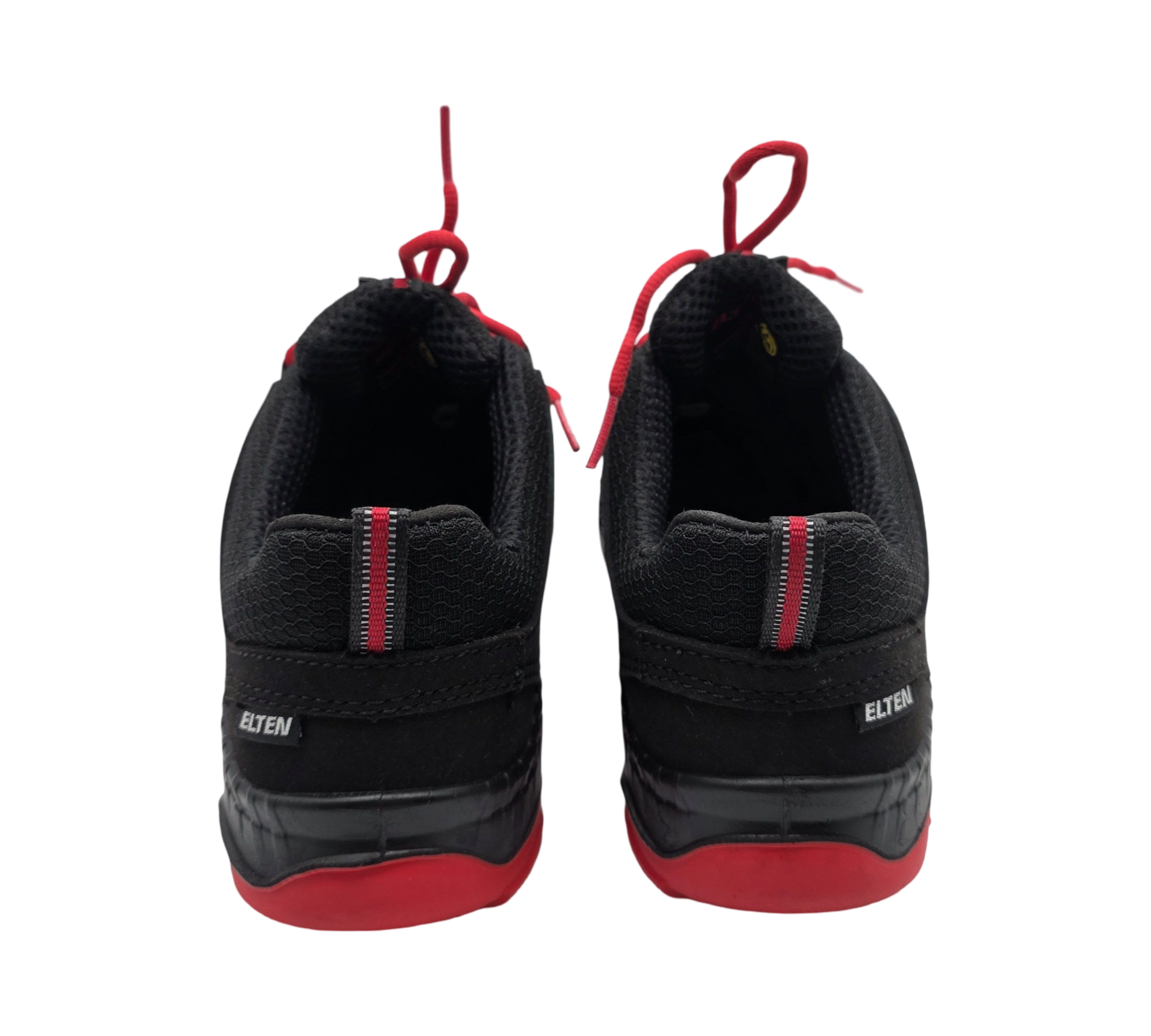 ELTEN MADDOX Low ESD S3 Sicherheitsschuhe Gr. 37 Schwarz-Rot