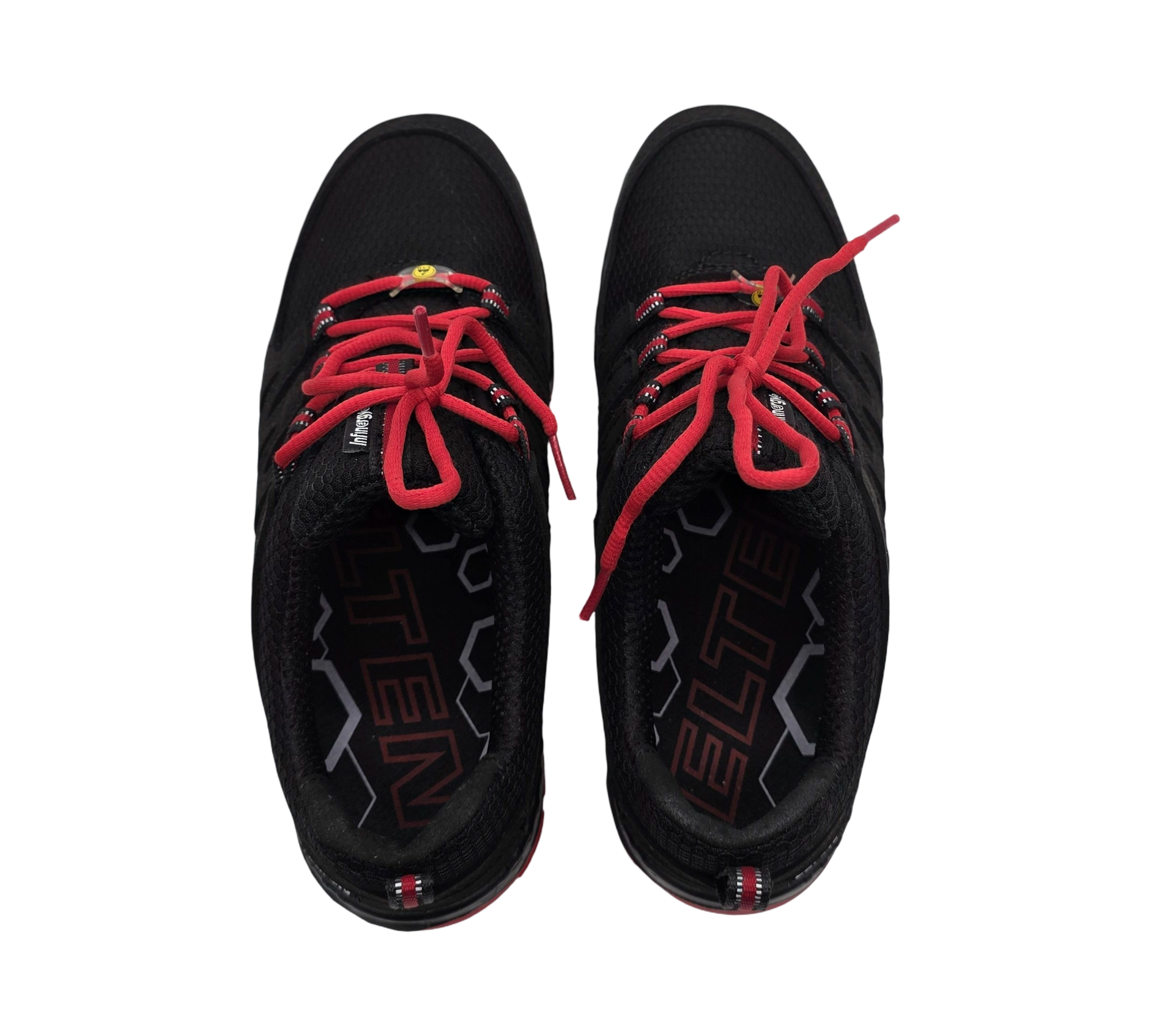 ELTEN MADDOX Low ESD S3 Sicherheitsschuhe Gr. 37 Schwarz-Rot