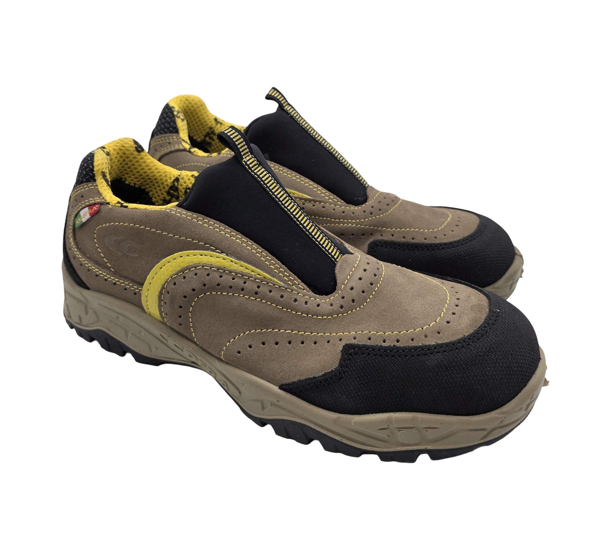 COFRA 22230-000.W42 SPATE Sicherheitsschuhe S1P SRC Gr. 42 Khaki