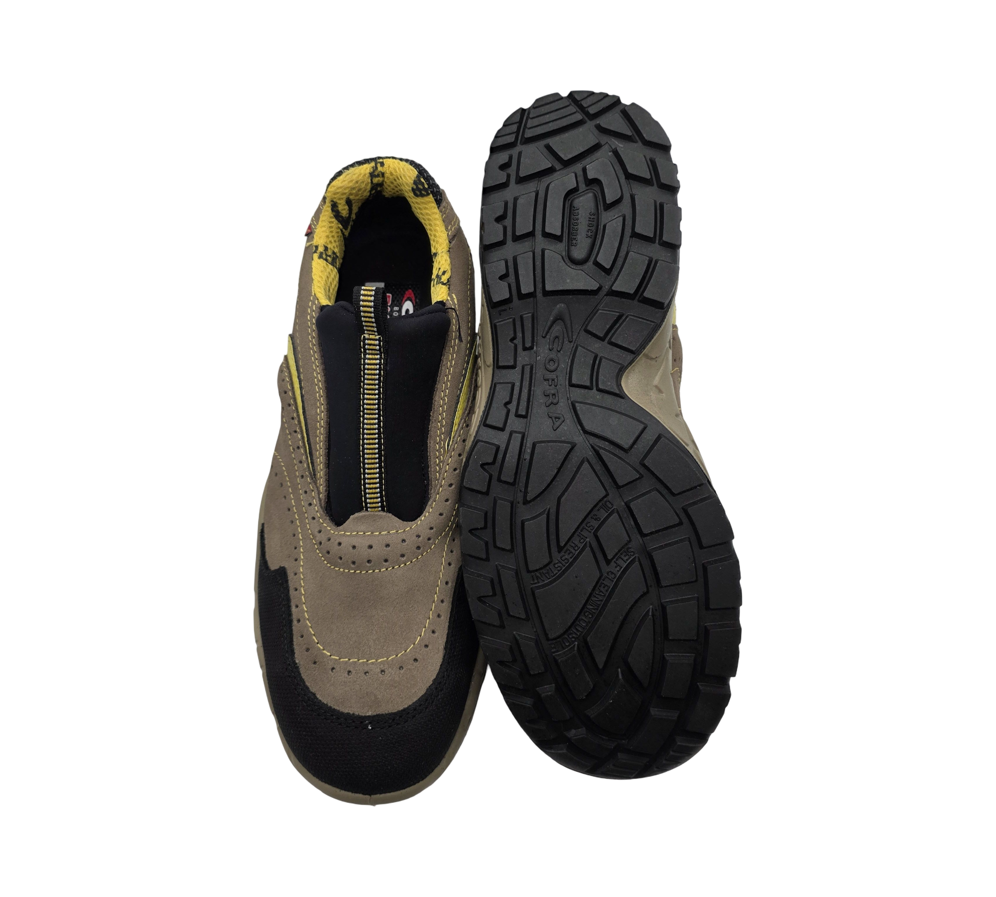 COFRA 22230-000.W42 SPATE Sicherheitsschuhe S1P SRC Gr. 42 Khaki