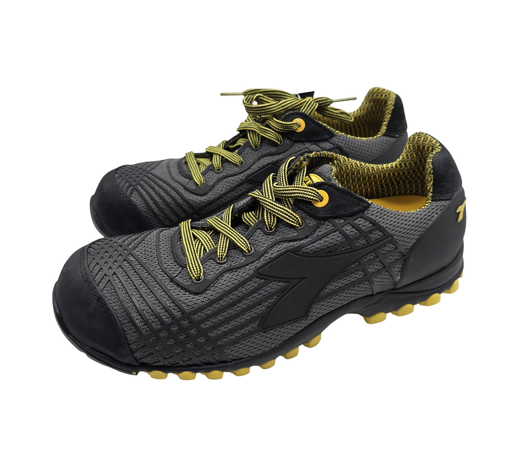 Diadora Beat DA2 Text Sicherheitsschuhe S1P HRO SRC Gr. 43 Schwarz