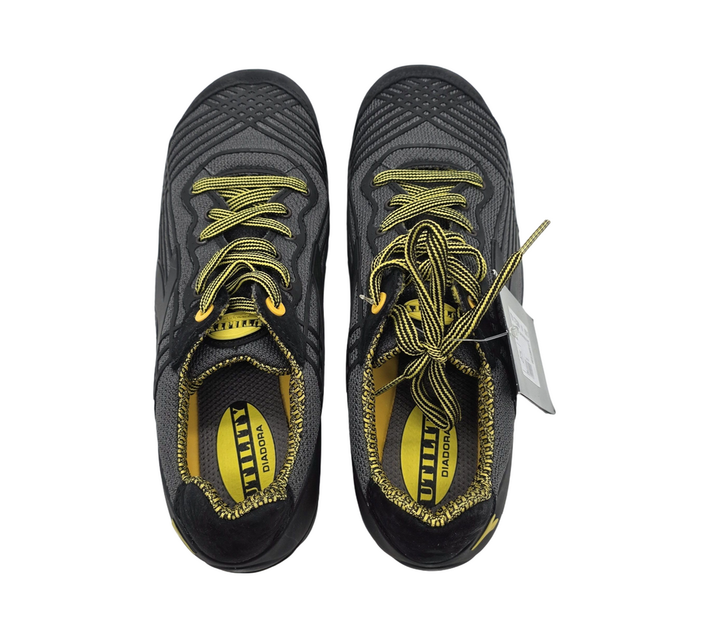 Diadora Beat DA2 Text Sicherheitsschuhe S1P HRO SRC Gr. 43 Schwarz