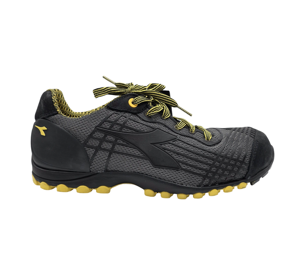 Diadora Beat DA2 Text Sicherheitsschuhe S1P HRO SRC Gr. 43 Schwarz