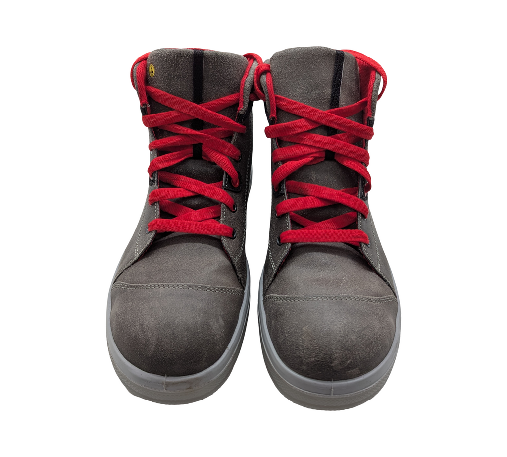 ELTEN VINTAGE Mid ESD S3 Sicherheitsschuhe Leder Gr. 45 Grau