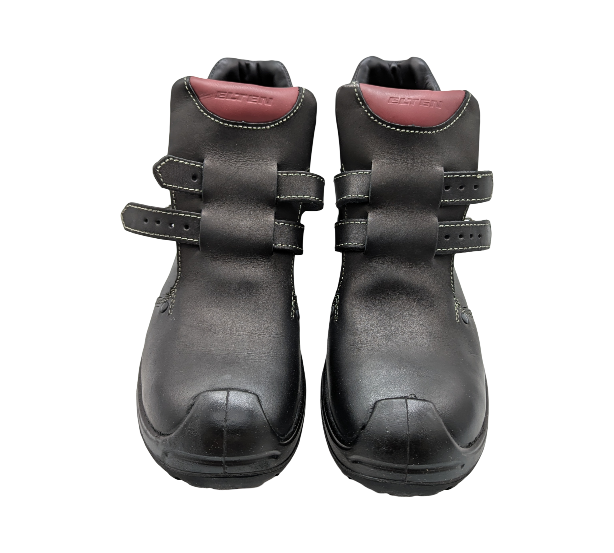 ELTEN ANDERSON Roof S3 Sicherheitsschuhe Gr. 44 Schwarz-Rot