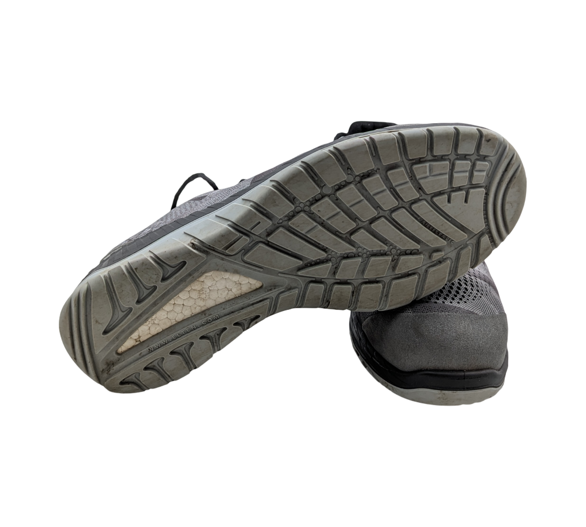ELTEN LANDON grey Low ESD S1 Sicherheitsschuhe Gr. 42 Grau