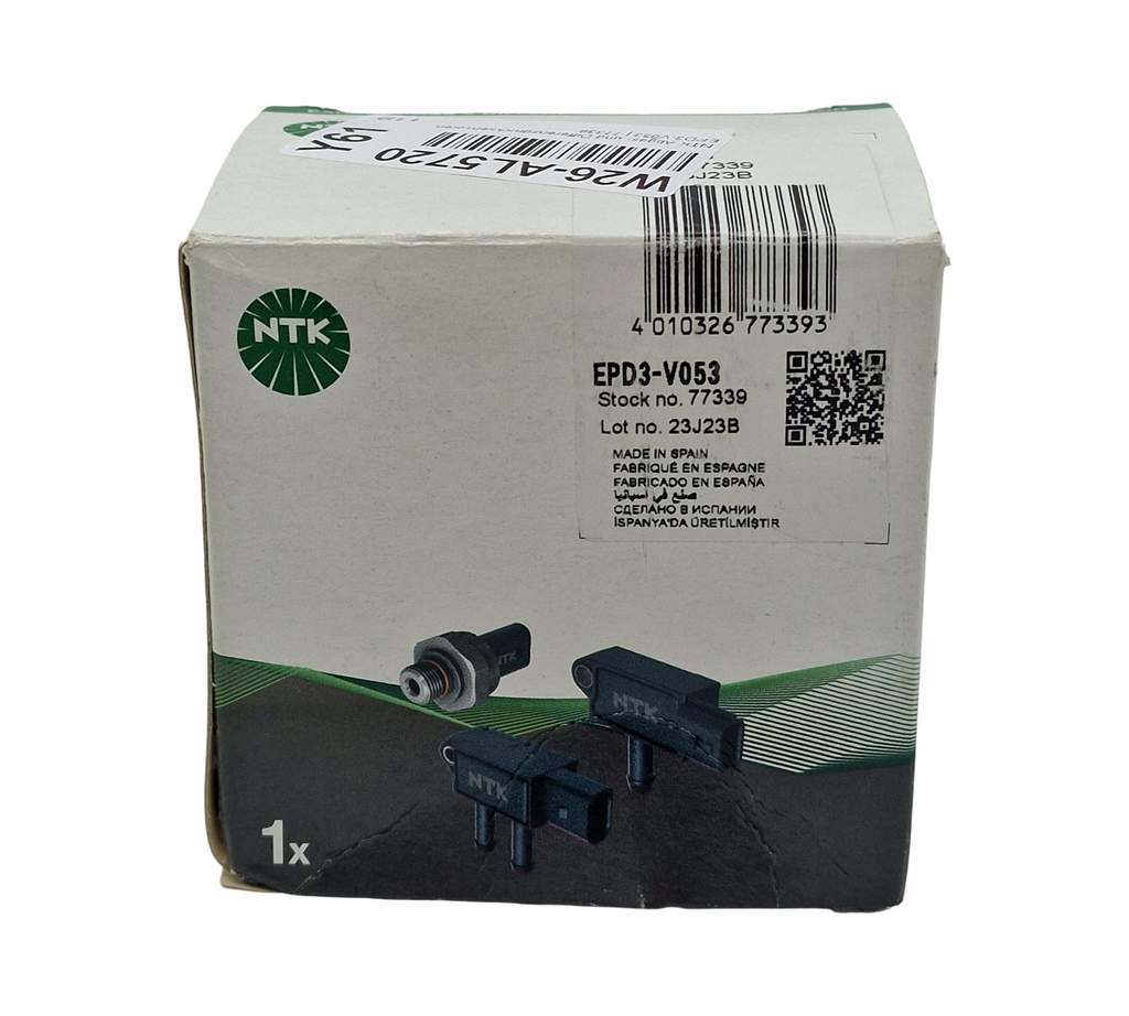NTK EPD3-V053 77339 Abgas Differenzdrucksensor Drucksensor